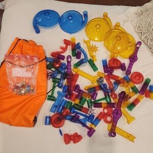 Kids Large Marble Run Building Set For Stem Learning